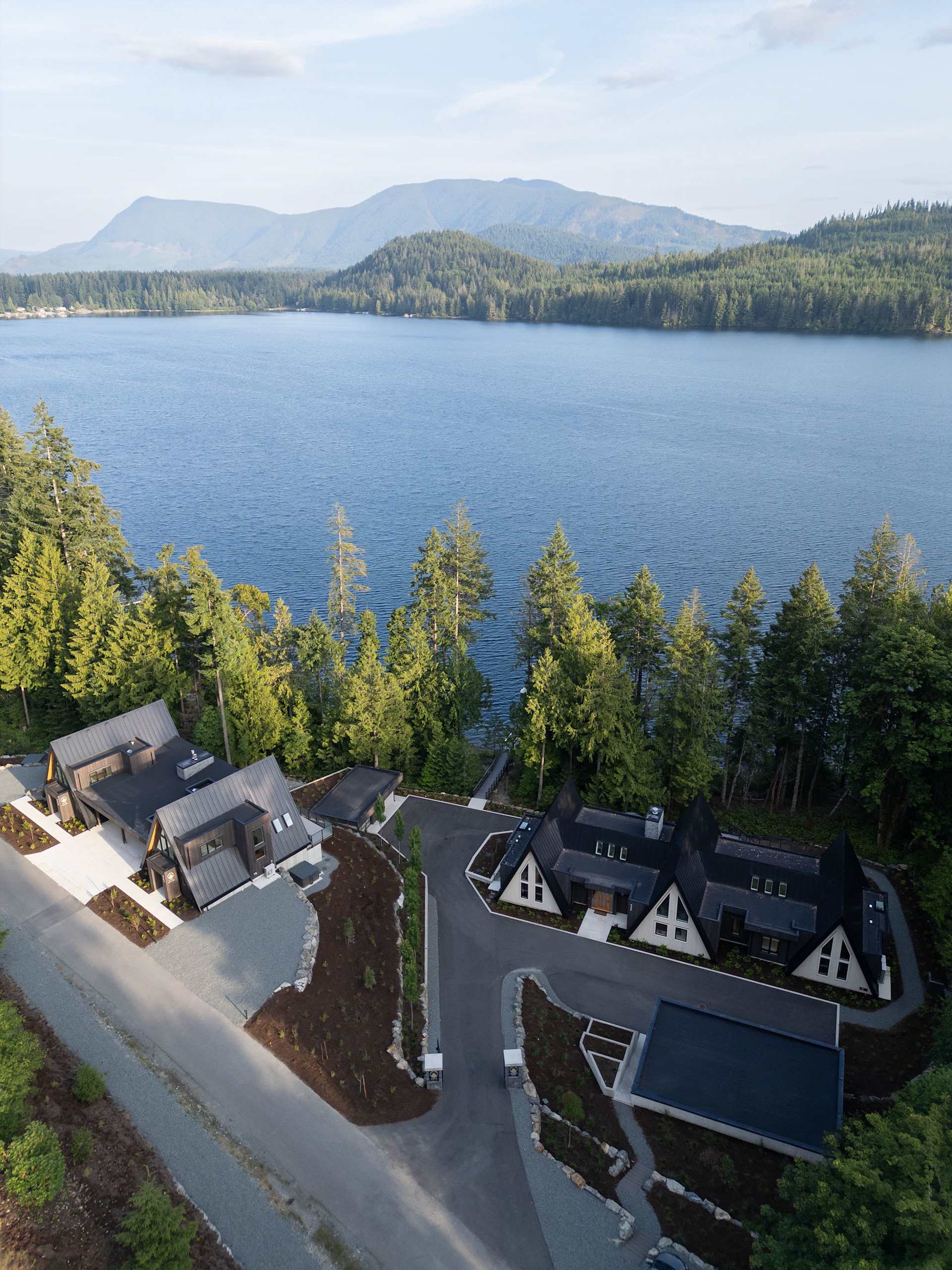 View over Cowichan Lake